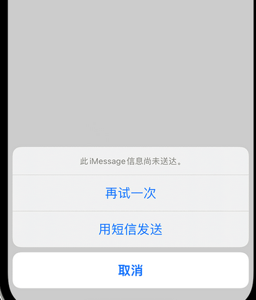 奉贤apple维修iPhone上无法正常发送iMessage信息