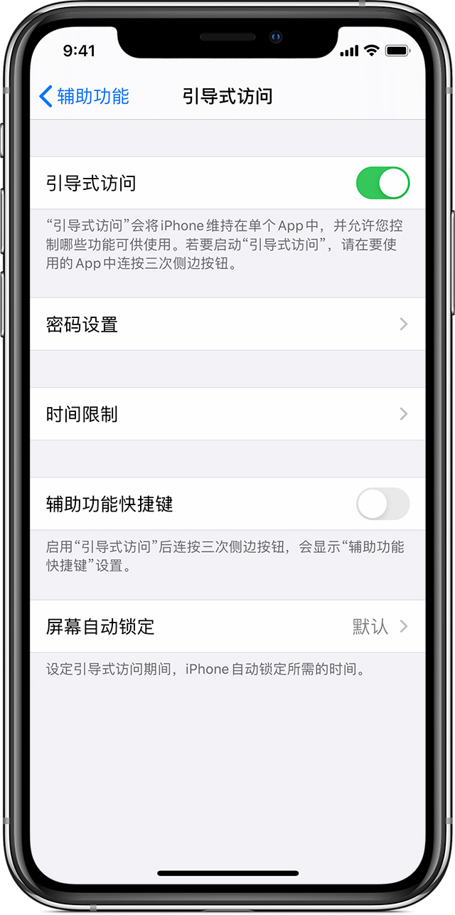 奉贤苹果手机维修分享如何在 iPhone 上退出引导式访问 