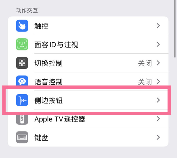 奉贤苹果14维修店分享iPhone14 Plus侧键双击下载功能关闭方法 